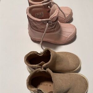 Toddler Girl winter boot lot